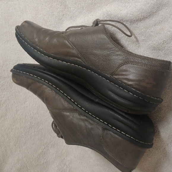Alegria gray leather shoes mn. sz.46 - Picture 6 of 13